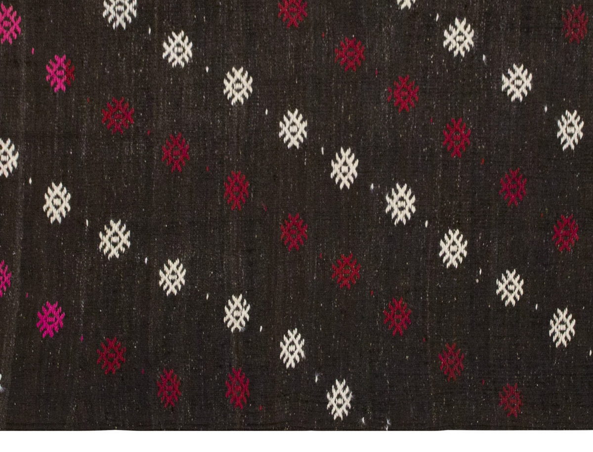 Embroidery Neutral Kilim 6'7" x 9'8" feet 200 x 295 cm