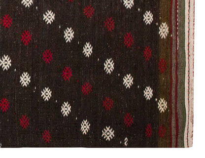 Embroidery Neutral Kilim 6'7" x 9'8" feet 200 x 295 cm