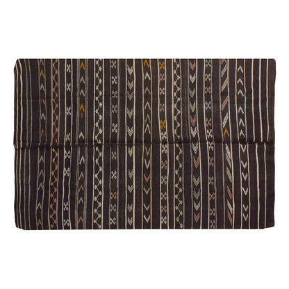 Embroidery Neutral Kilim 6'8" x 11'3" feet 204 x 342 cm