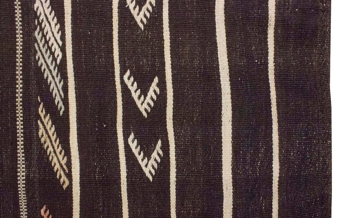 Embroidery Neutral Kilim 6'8" x 11'3" feet 204 x 342 cm