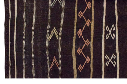 Embroidery Neutral Kilim 6'8" x 11'3" feet 204 x 342 cm