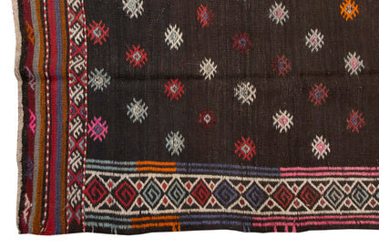 Embroidery Neutral Kilim 7'3" x 10 feet 222 x 305 cm