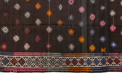 Embroidery Neutral Kilim 7'3" x 10 feet 222 x 305 cm