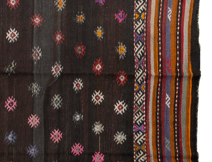 Embroidery Neutral Kilim 7'3" x 10 feet 222 x 305 cm