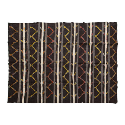 Embroidery Neutral Kilim 7'4" x 9'10" feet 224 x 299 cm