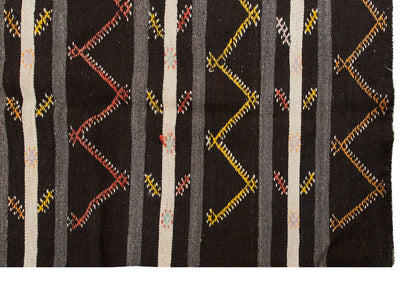 Embroidery Neutral Kilim 7'4" x 9'10" feet 224 x 299 cm
