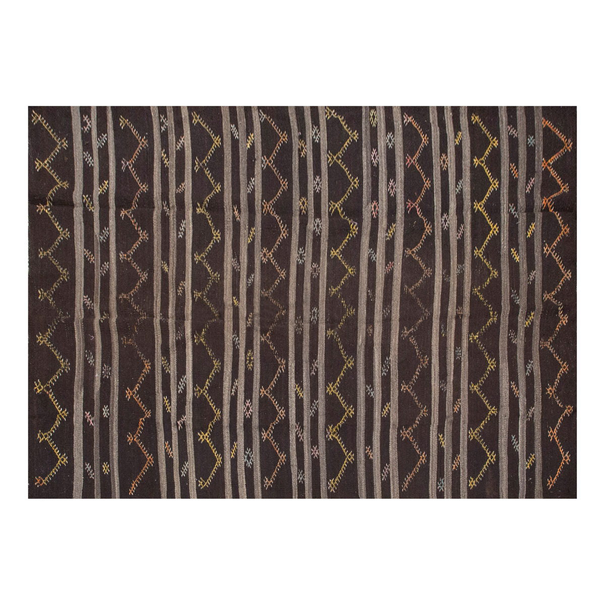 Embroidery Neutral Kilim 8'2" x 11'3" feet 250 x 342 cm
