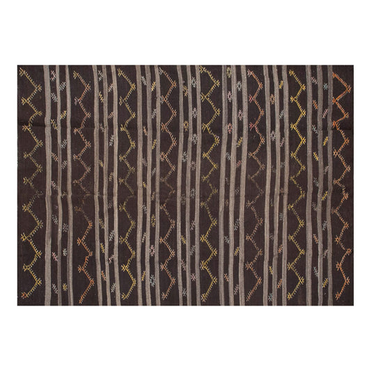 Embroidery Neutral Kilim 8'2" x 11'3" feet 250 x 342 cm