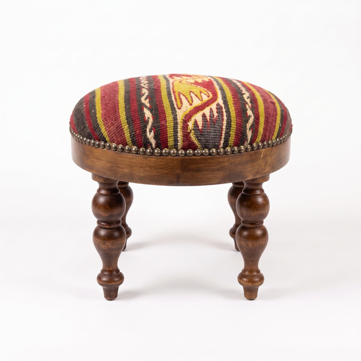 Decorative Ottoman Bench, 35x35x30 cm