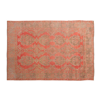 Genuine Oushak Rug, Vintage Large Rug, 9'10" x 12' feet 300 x 365 cm