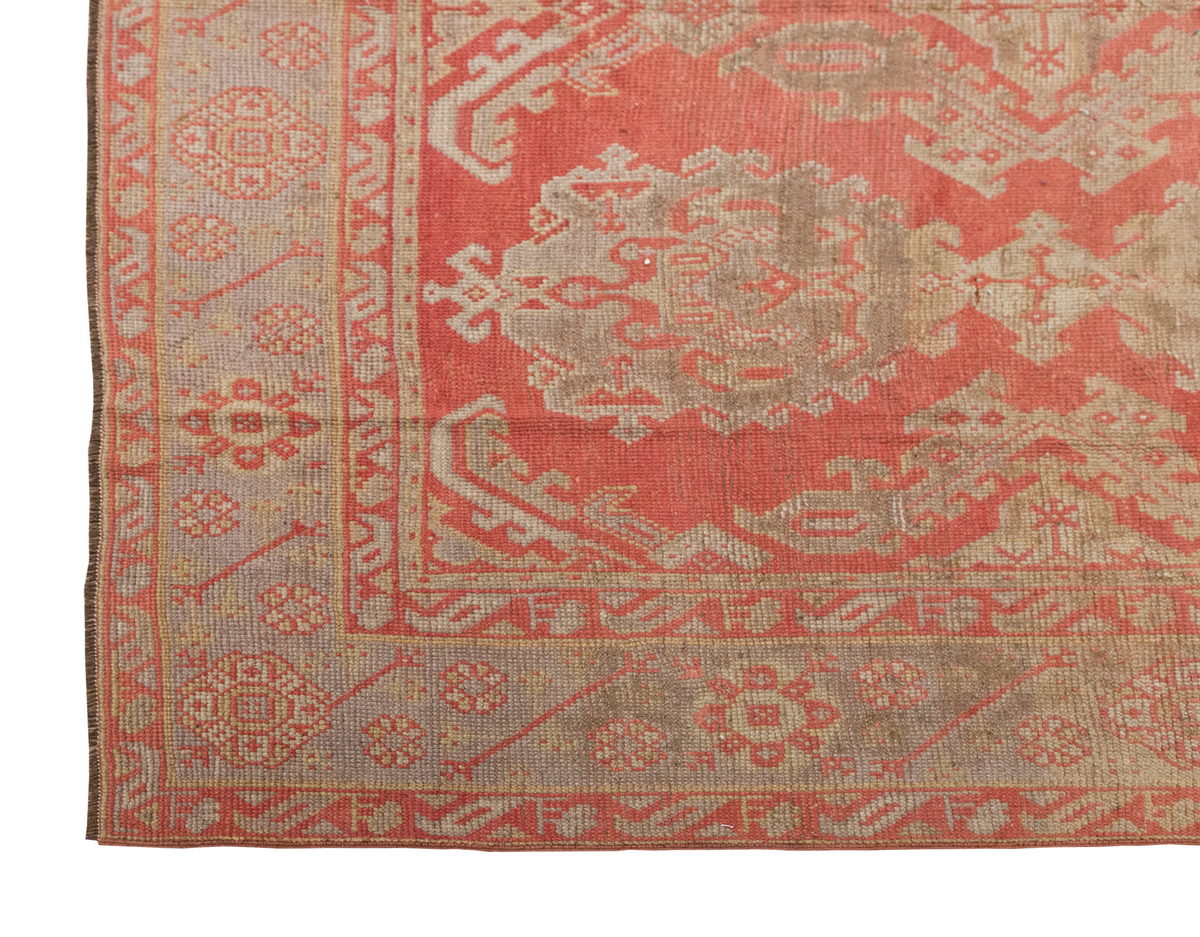 Genuine Oushak Rug, Vintage Large Rug, 9'10" x 12' feet 300 x 365 cm