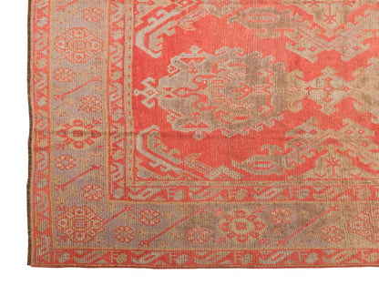 Genuine Oushak Rug, Vintage Large Rug, 9'10" x 12' feet 300 x 365 cm