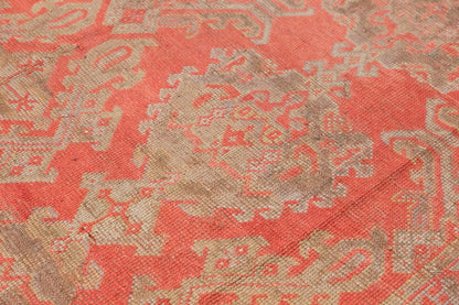Genuine Oushak Rug, Vintage Large Rug, 9'10" x 12' feet 300 x 365 cm