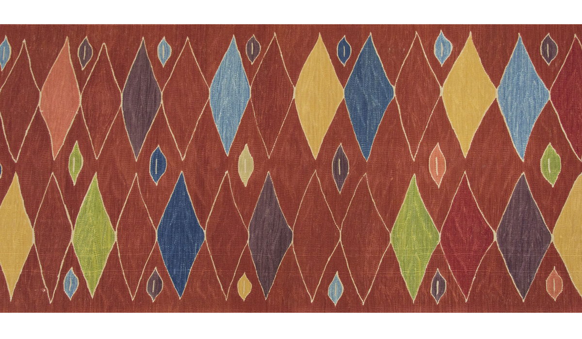 Handspun Wool Kilim Rug, New KiKlim Rug,Natural Color Kilim, 2.7 x 7.5 feet Kilim,3x8 Kilim Rug,Turkish Kilim Rug,Oushak Kilim,Handwoven Kilim