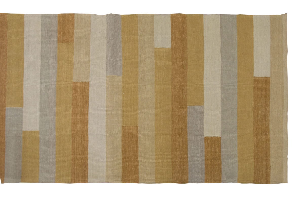 Handspun Wool Kilim Rug, New Kilim Rug, Natural Color Kilim, 2.7x11.5 ft Kilim,3x11 Kilim Rug,Turkish Kilim Rug,Oushak Kilim,Handwoven Kilim