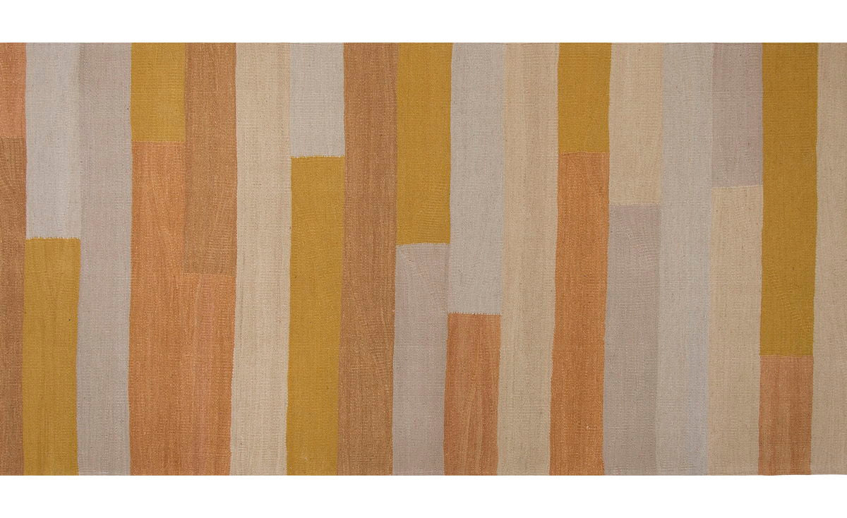 Handspun Wool Kilim Rug, New Kilim Rug,Natural Color Kilim, 2'8 x 10'6 feet Kilim,3x11 Kilim Rug,Turkish Kilim Rug,Oushak Kilim,Handwoven Kilim