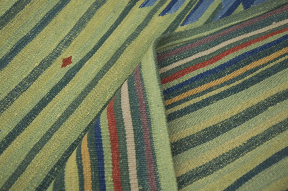 Handspun Wool Kilim Rug, New Kilim Rug,Natural Color Kilim, 2'7 x 9'7 feet Kilim, 3x10 Kilim Rug,Turkish Kilim Rug,Oushak Kilim,Handwoven Kilim