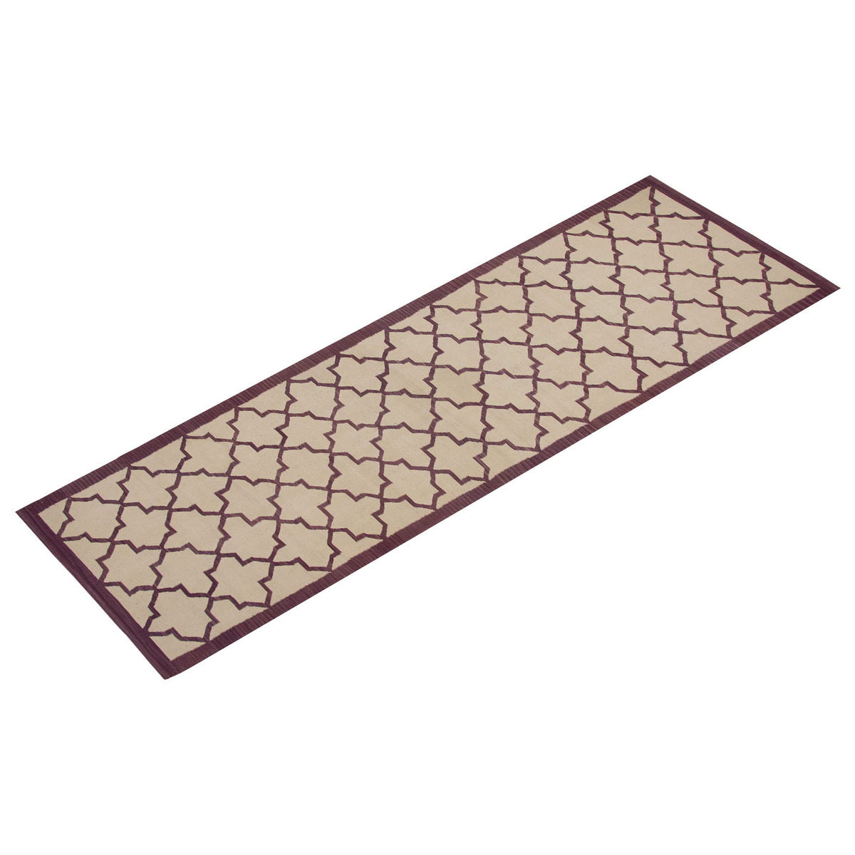 Handspun Wool Kilim Rug, New Kilim Rug,Natural Color Kilim, 2.8 X 9.6 feet Kilim,3X10 Kilim Rug,Turkish Kilim Rug,Oushak Kilim,Handwoven Kilim