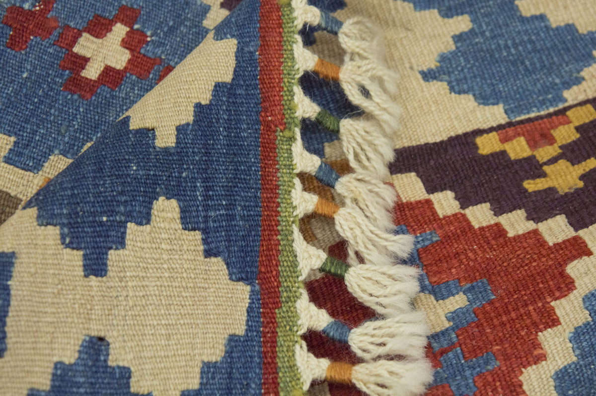 Handspun Wool Kilim Rug, New Kilim Rug,Natural Color Kilim, 2.9 x 9.9 feet Kilim,3x10 Kilim Rug,Turkish Kilim Rug,Oushak Kilim,Handwoven Kilim