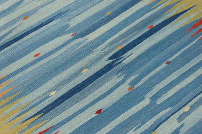 Handspun Wool Kilim Rug, New Kilim Rug,Natural Color Kilim, 3'2 x 10'2 feet Kilim,3x10 Kilim Rug,Turkish Kilim Rug,Oushak Kilim,Handwoven Kilim