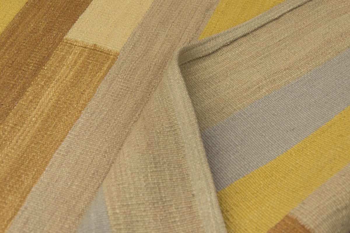 Handspun Wool Kilim Rug, New Kilim Rug,Natural Color Kilim, 3 x 12.6 feet Kilim,3x13 Kilim Rug,Turkish Kilim Rug,Oushak Kilim,Handwoven Kilim