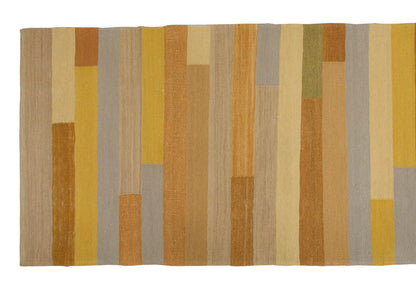 Handspun Wool Kilim Rug, New Kilim Rug,Natural Color Kilim, 3 x 12.6 feet Kilim,3x13 Kilim Rug,Turkish Kilim Rug,Oushak Kilim,Handwoven Kilim