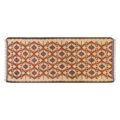 Handspun Wool Kilim Rug, New Kilim Rug,Natural Color Kilim, 3 x 6.7 feet Kilim,3x7 Kilim Rug,Turkish Kilim Rug,Oushak Kilim,Handwoven Kilim