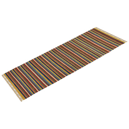 Handwoven Kilim,Turkish Kilim Rug,Oushak Kilim,Handspun Wool Kilim Rug, New Kilim Rug, Natural Color Kilim, 2.6x7.7 feet Kilim,3x8 Kilim Rug