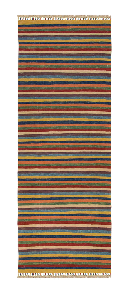 Handwoven Kilim,Turkish Kilim Rug,Oushak Kilim,Handspun Wool Kilim Rug, New Kilim Rug, Natural Color Kilim, 2.6x7.7 feet Kilim,3x8 Kilim Rug