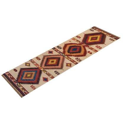 Handwoven Kilim,Turkish Kilim Rug,Oushak Kilim,Handspun Wool Kilim Rug, New Kilim Rug, Natural Color Kilim, 3.2x10.9 ft Kilim,3x11 Kilim Rug