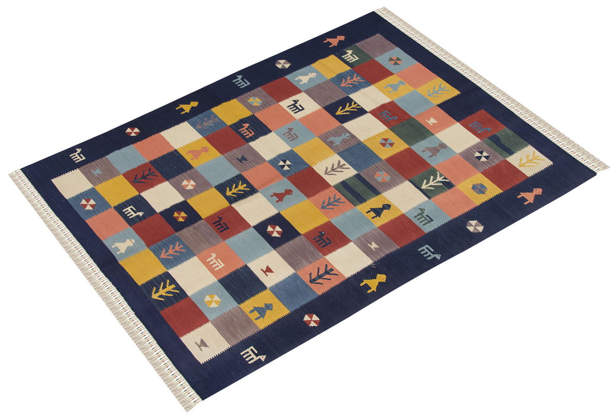 Handwoven Kilim,Turkish Kilim Rug,Oushak Kilim,Handspun Wool Kilim Rug, New Kilim Rug, Natural Color Kilim, 4.1x5.7 feet Kilim,4x6 Kilim Rug