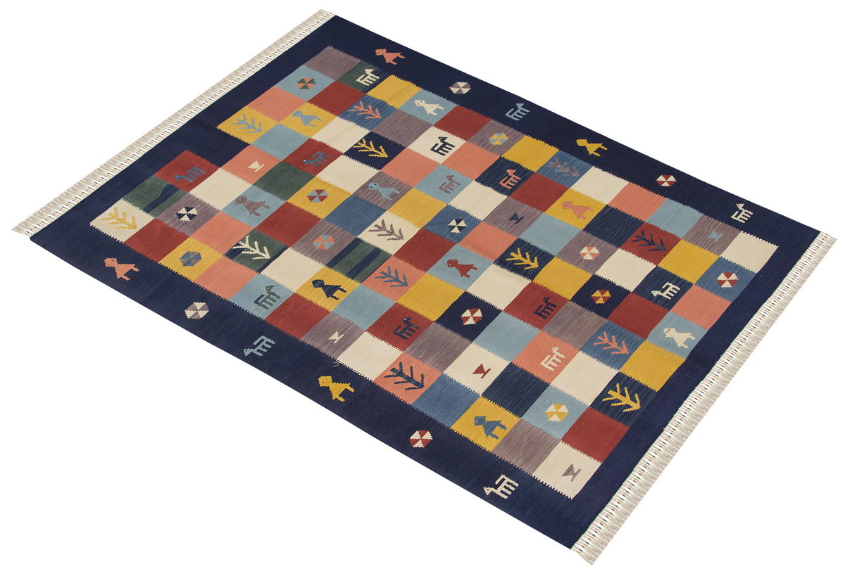 Handwoven Kilim,Turkish Kilim Rug,Oushak Kilim,Handspun Wool Kilim Rug, New Kilim Rug, Natural Color Kilim, 4.1x5.7 feet Kilim,4x6 Kilim Rug