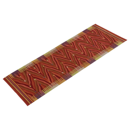 Handwoven Kilim,Turkish Kilim Rug,Oushak Kilim,Handspun Wool Kilim Rug,New Kilim Rug, Natural Color Kilim, 2'8 x 7'6 feet Kilim,3x8 Kilim Rug