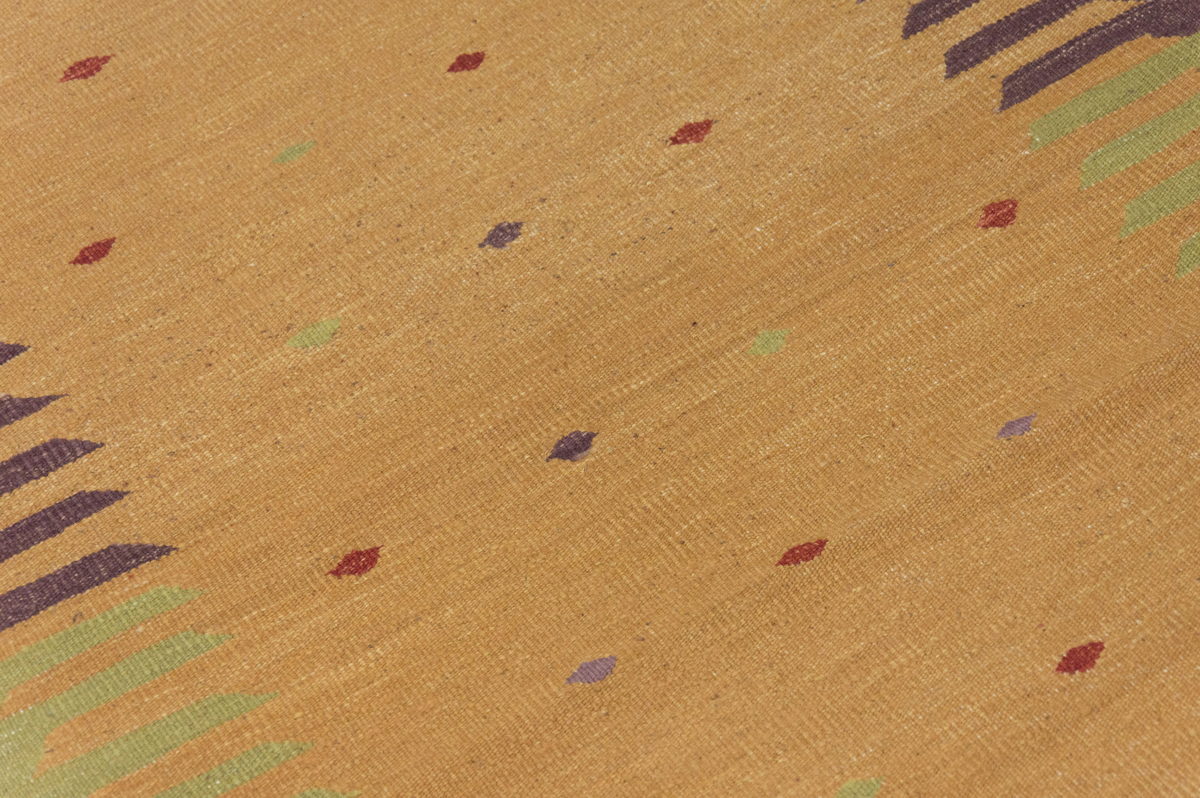 Handwoven Kilim,Turkish Kilim Rug,Oushak Kilim,Handspun Wool Kilim Rug,New Kilim Rug, Natural Color Kilim, 2.7 x 10 feet Kilim,3x10 Kilim Rug