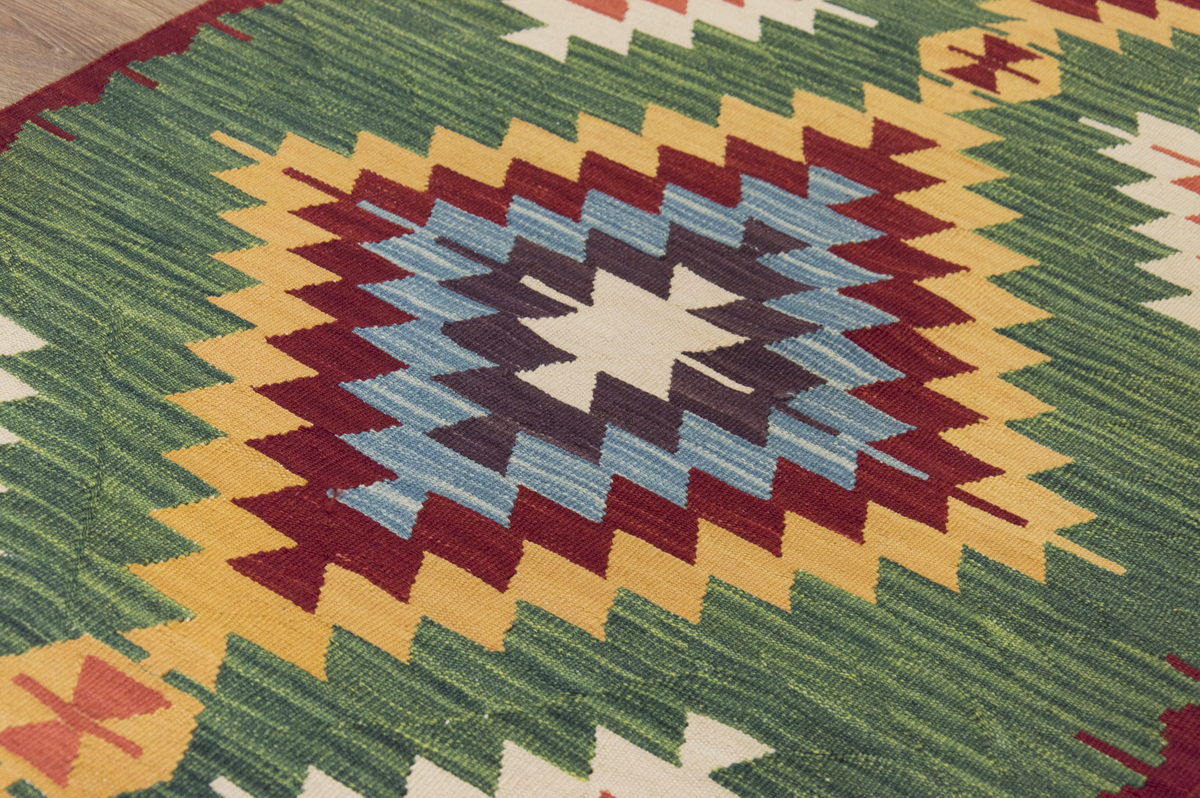 Handwoven Kilim,Turkish Kilim Rug,Oushak Kilim,Handspun Wool Kilim Rug,New Kilim Rug, Natural Color Kilim, 2.7x7.5 feet Kilim,3x8 Kilim Rug