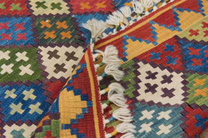 Handwoven Kilim,Turkish Kilim Rug,Oushak Kilim,Handspun Wool Kilim Rug,New Kilim Rug, Natural Color Kilim, 2.7x9 feet Kilim,3x9 Kilim Rug