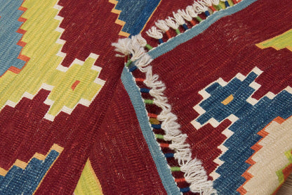 Handwoven Kilim,Turkish Kilim Rug,Oushak Kilim,Handspun Wool Kilim Rug,New Kilim Rug, Natural Color Kilim, 3x8 feet Kilim,3x8 Kilim Rug