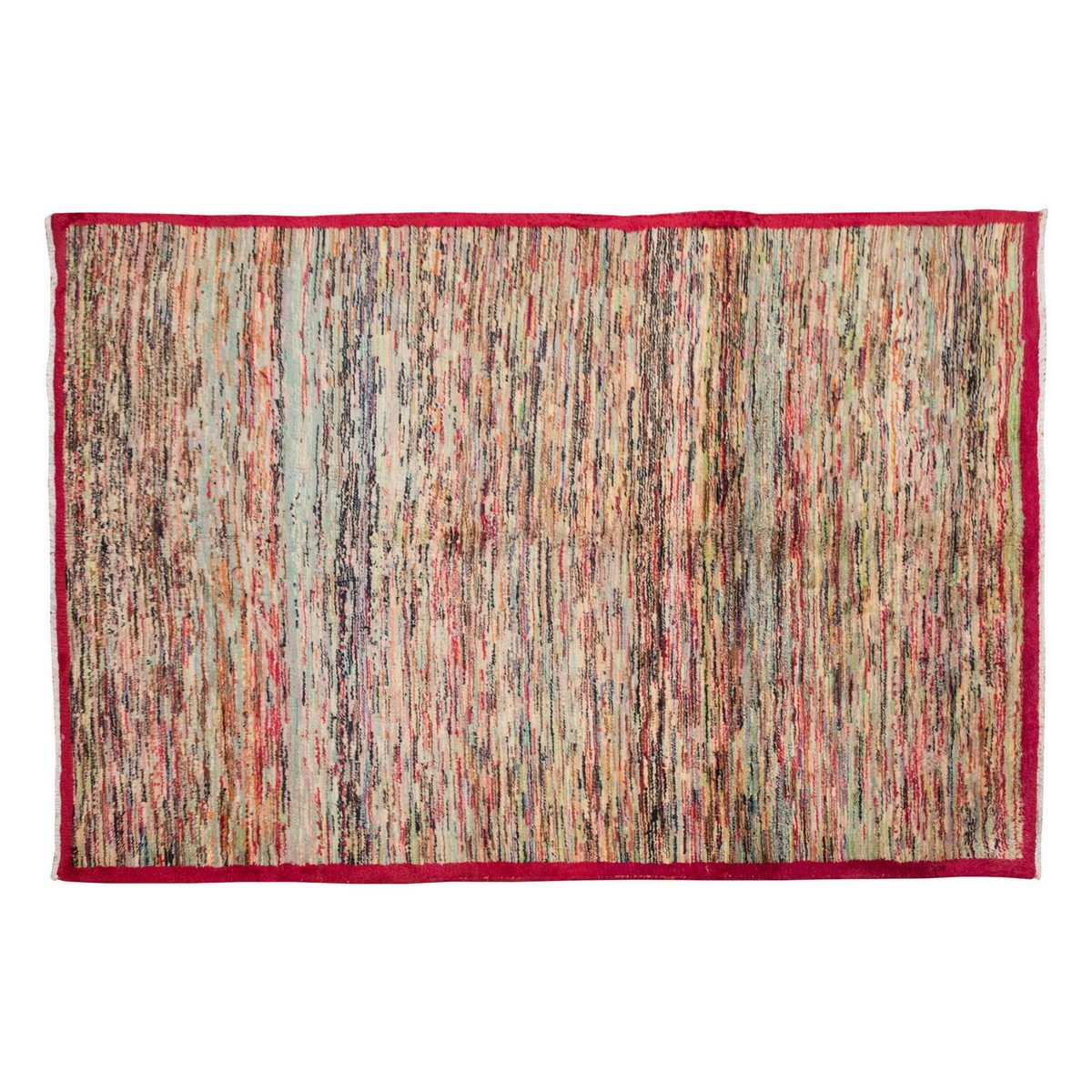 Modern Design Vintage Large Rug, Oushak Area Rug 5'10" x 9'1" feet 177 x 278 cm