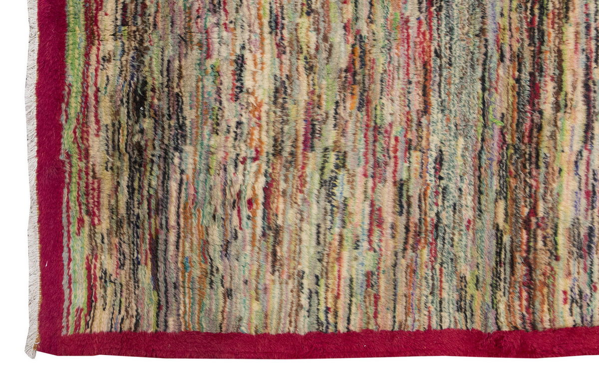 Modern Design Vintage Large Rug, Oushak Area Rug 5'10" x 9'1" feet 177 x 278 cm