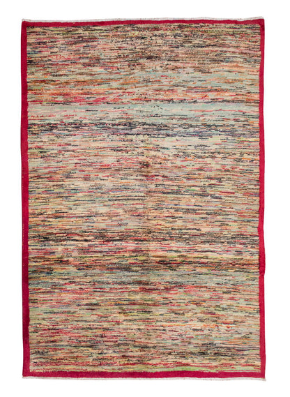 Modern Design Vintage Large Rug, Oushak Area Rug 5'10" x 9'1" feet 177 x 278 cm