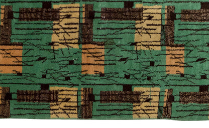 Modern Design Vintage Rug 3'11" x 6'11" feet 120 x 212 cm