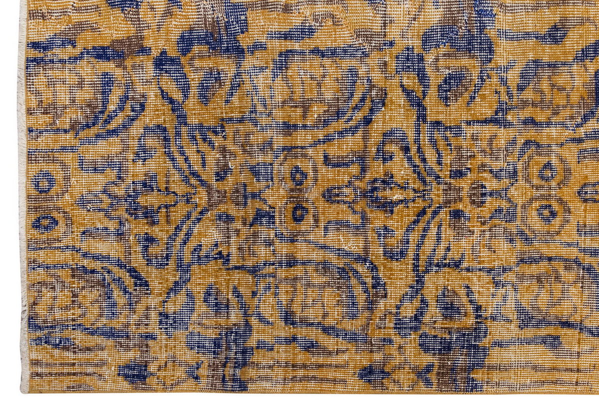 Modern Design Vintage Rug 3'4" x 5'7" feet 102 x 170 cm
