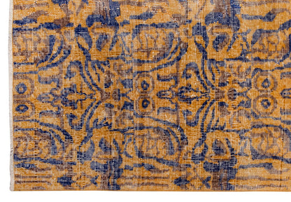 Modern Design Vintage Rug 3'4" x 5'7" feet 102 x 170 cm