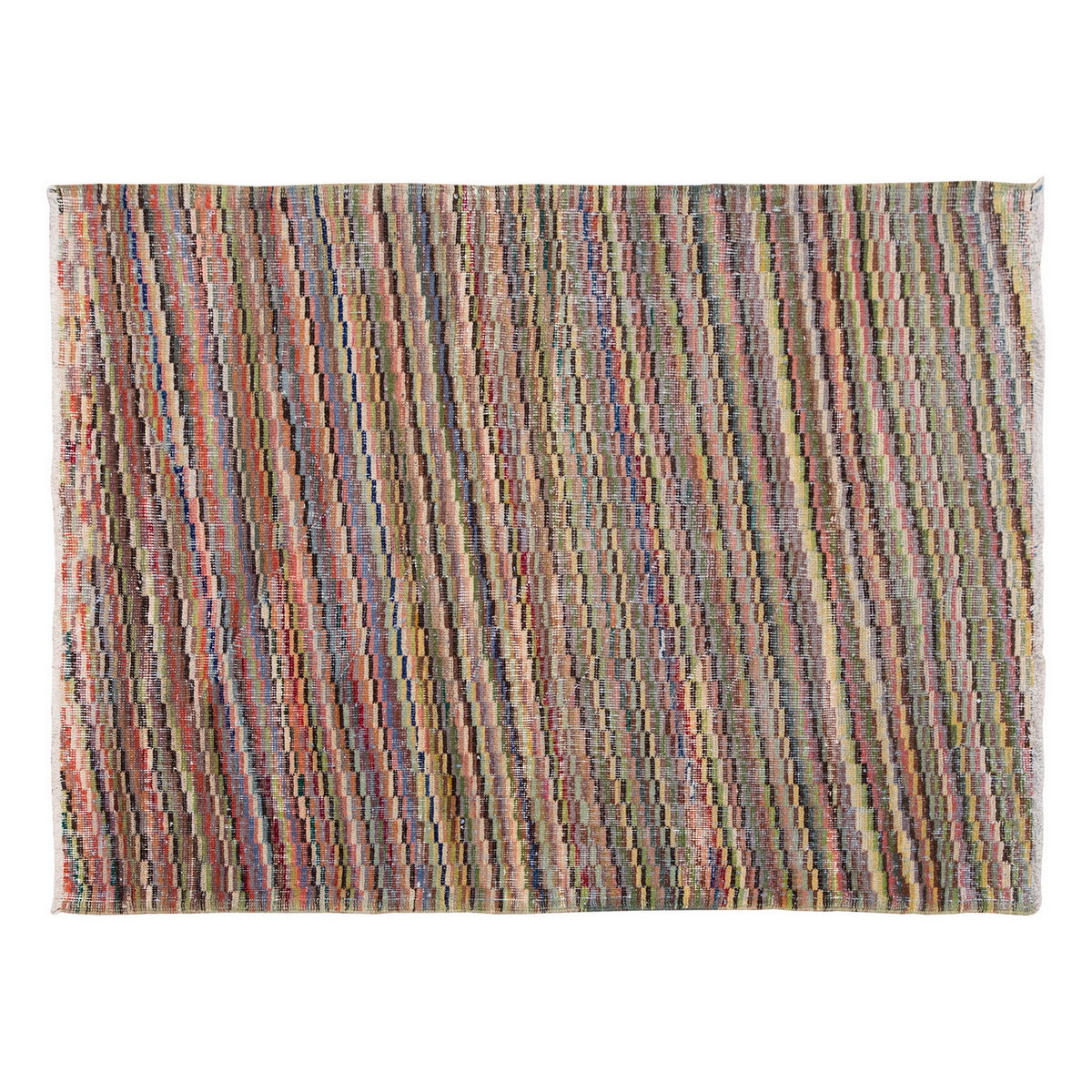 Modern Design Vintage Rug 4'1" x 5'6" feet 125 x 168 cm