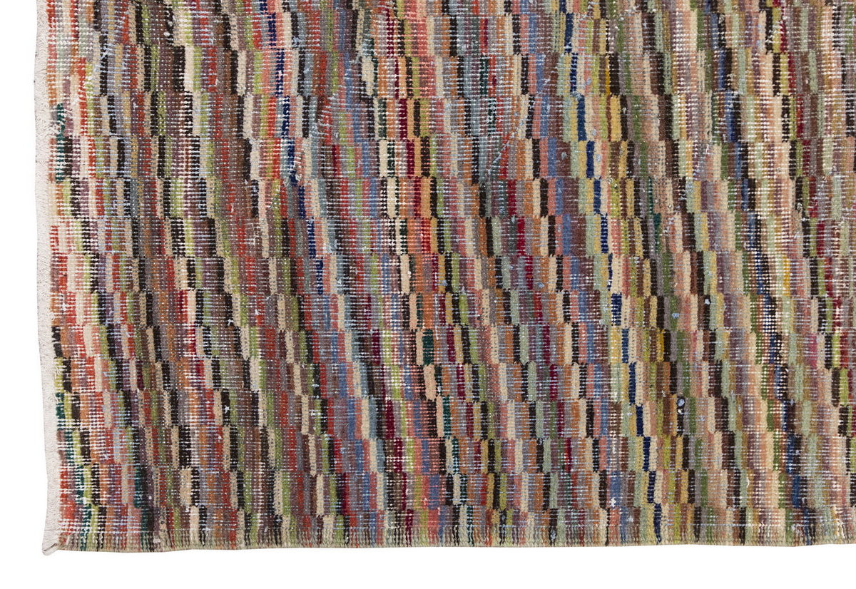 Modern Design Vintage Rug 4'1" x 5'6" feet 125 x 168 cm