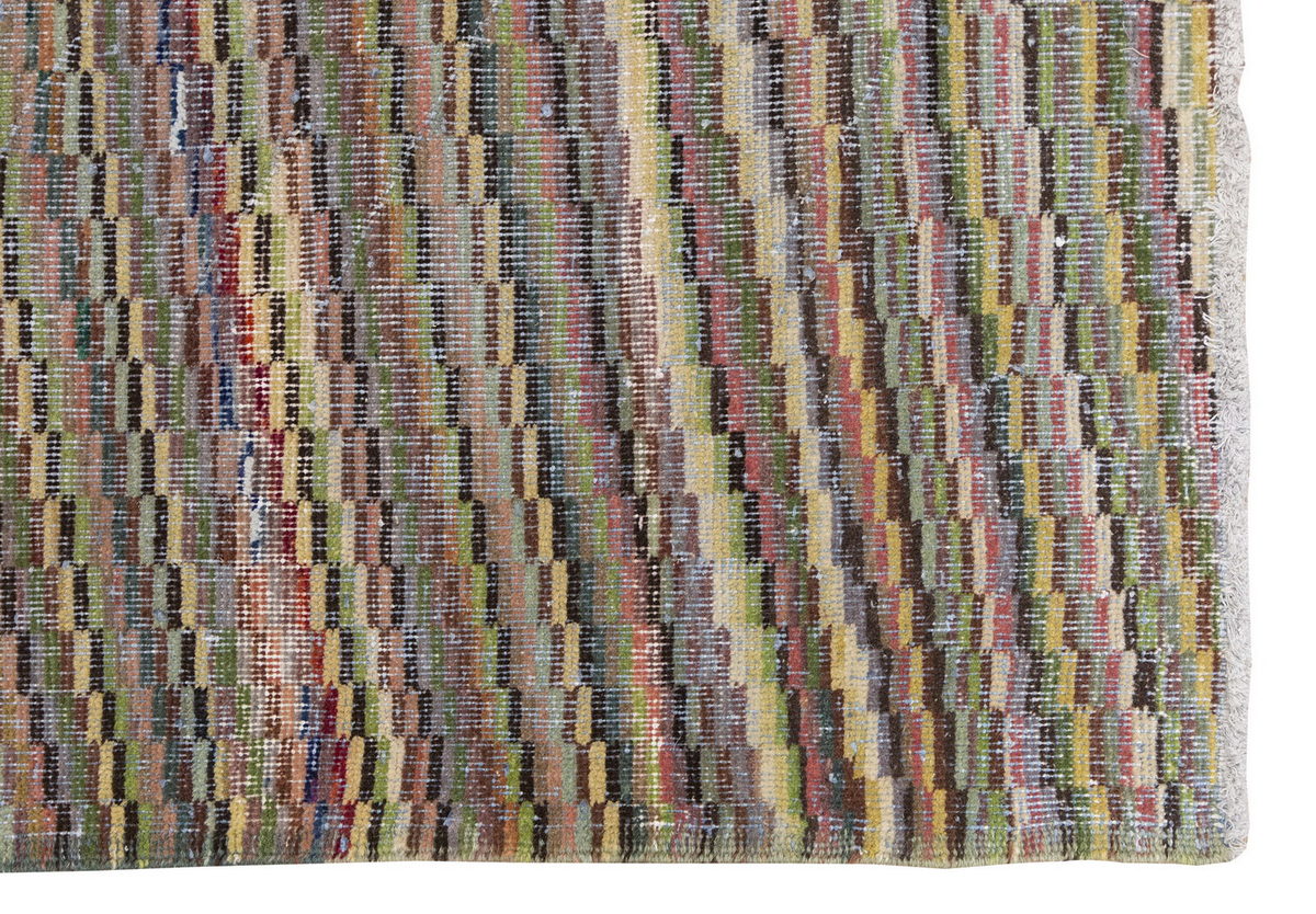 Modern Design Vintage Rug 4'1" x 5'6" feet 125 x 168 cm