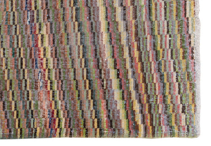 Modern Design Vintage Rug 4'1" x 5'6" feet 125 x 168 cm