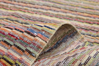 Modern Design Vintage Rug 4'1" x 5'6" feet 125 x 168 cm
