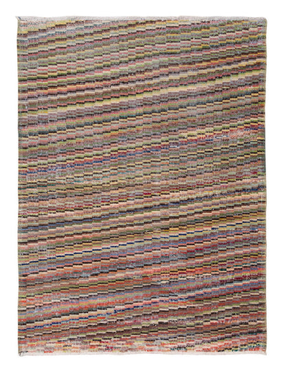 Modern Design Vintage Rug 4'1" x 5'6" feet 125 x 168 cm