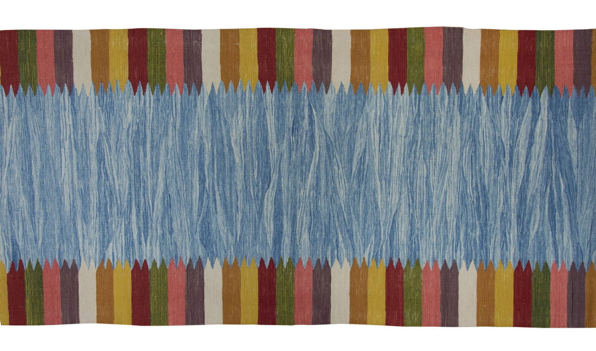 Natural Color Kilim, Oushak Kilim,Handspun Wool Kilim Rug, Handwoven Kilim,New Kilim Rug, 2.9x10.1 ft Kilim,3x10 Kilim Rug,Turkish Kilim Rug